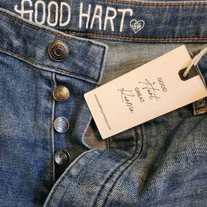 NWT Good Hart Slim Boyfriend Jeans Size 10 GH02211B